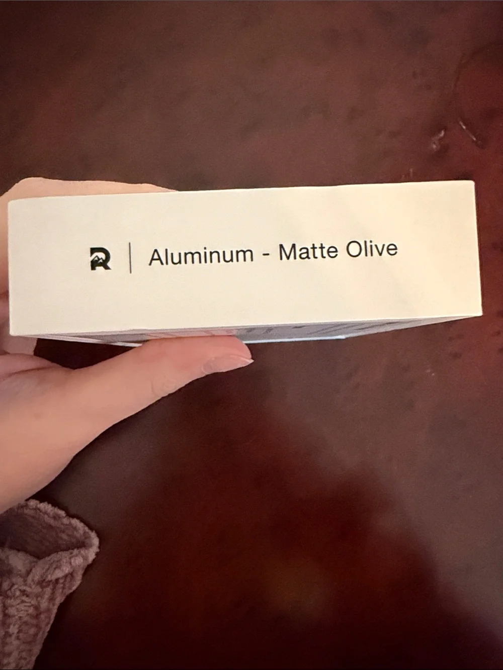 The Ridge Wallet Aluminum Matte Olive with Money Clip